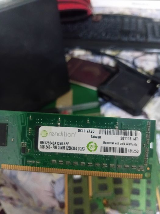 DDR3 1gb 10 dona