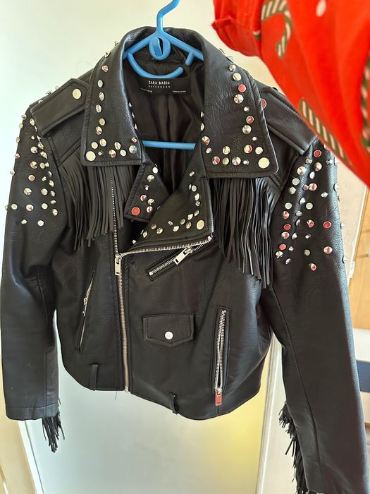 Дамски кожена яке