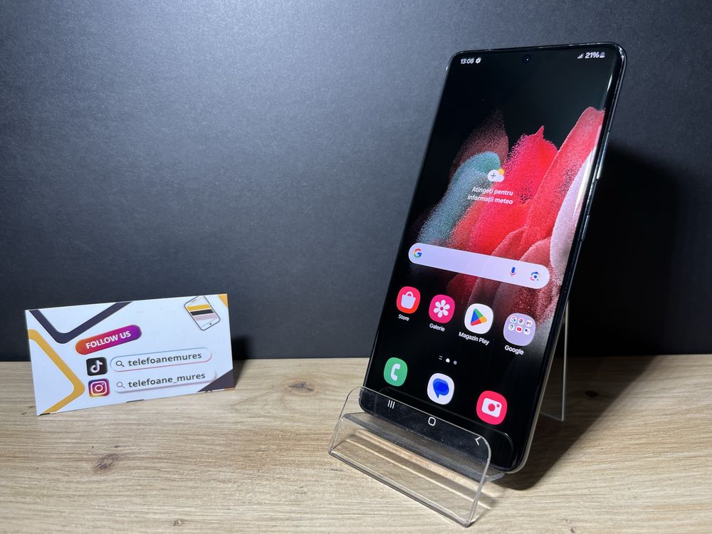 Samsung Galaxy S21 Ultra 128Gb Negru 24 luni garantie Telefoane Mures