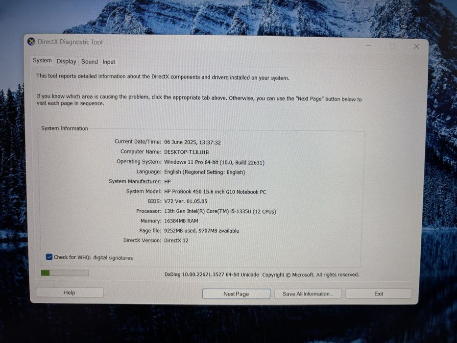 MDM vinde: HP Pro Book 450 G10, i5 Gen 13.