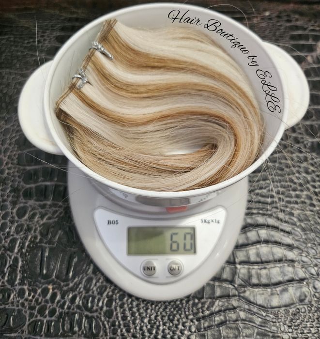 100% Естествена славянска коса + ПОДАРЪК