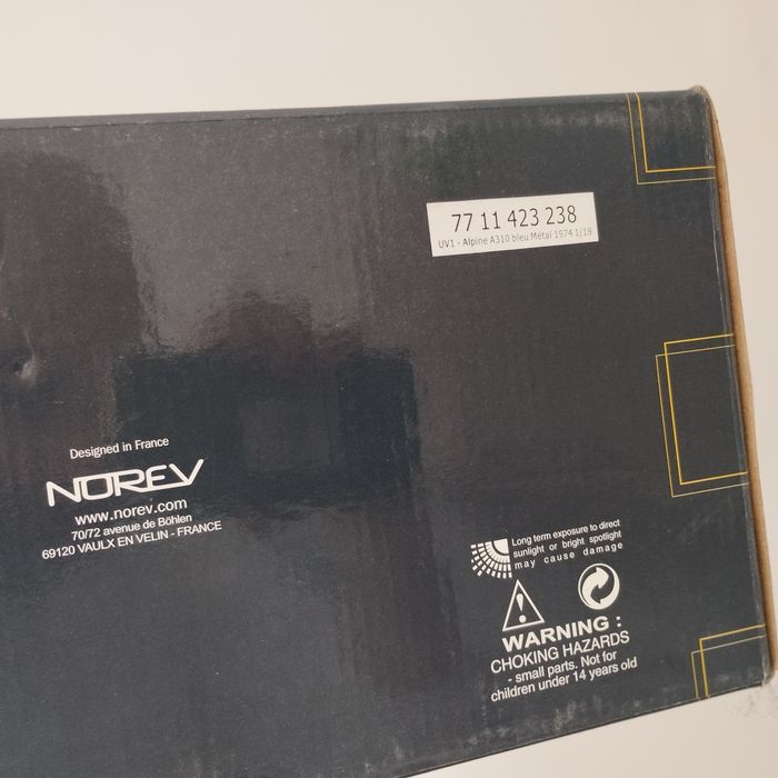 Метален (die cast) модел на Alpine A310