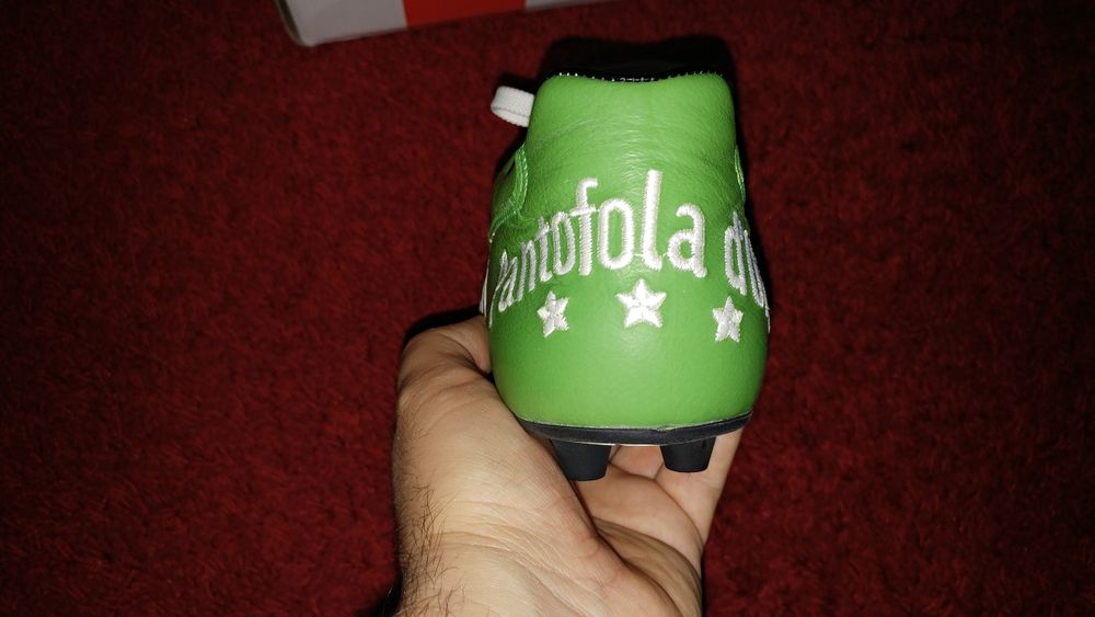 Ghete fotbal piele Pantofola D'oro Piceno Vitelo nr.42