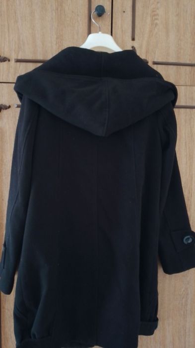 Демисезонный Чёрное пальто