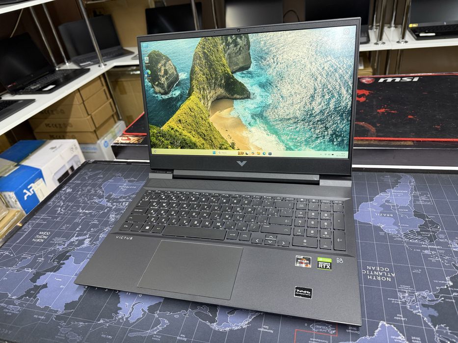 Игровой HP Victus 16 - Ryzen 5-6600H/16Gb/1000Gb/RTX3050Ti
