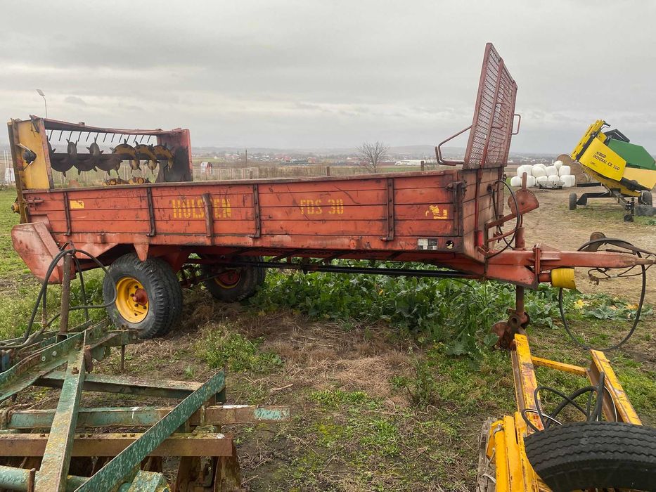 Remorcă Împrăștiat Gunoi