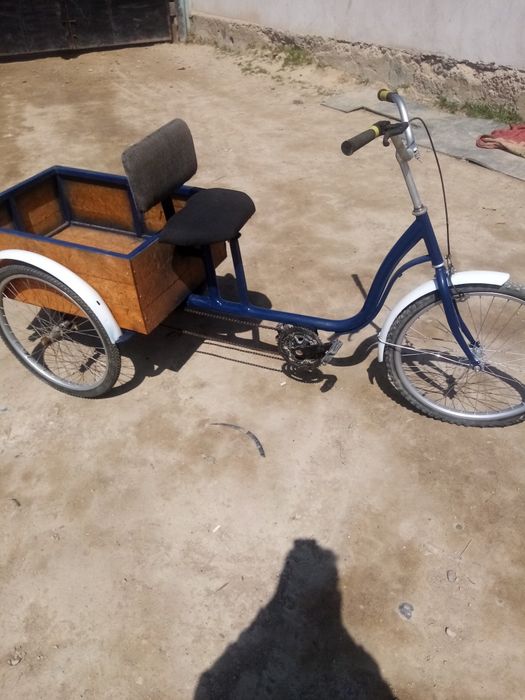 Велосипед трехколесный грузовой