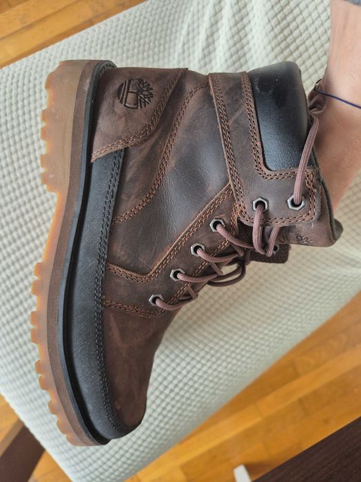 Детски боти Тимбърленд кожени, н-р 36, отлично състояние