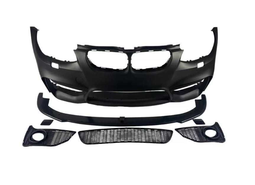 M4 стил предна броня за БМВ BMW E92 2009г-2012г с отвори за халогени