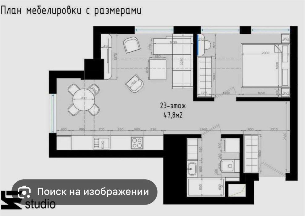 ;Якксарай‼️Modera 2к квартира 45м2 улШ,Руставели ул Мирабад рес,Океан