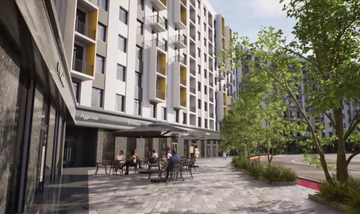 ЖК Fayzli hayot. 2-комнатная, 61 м². г. Ташкент, ТРЦ "Компас"