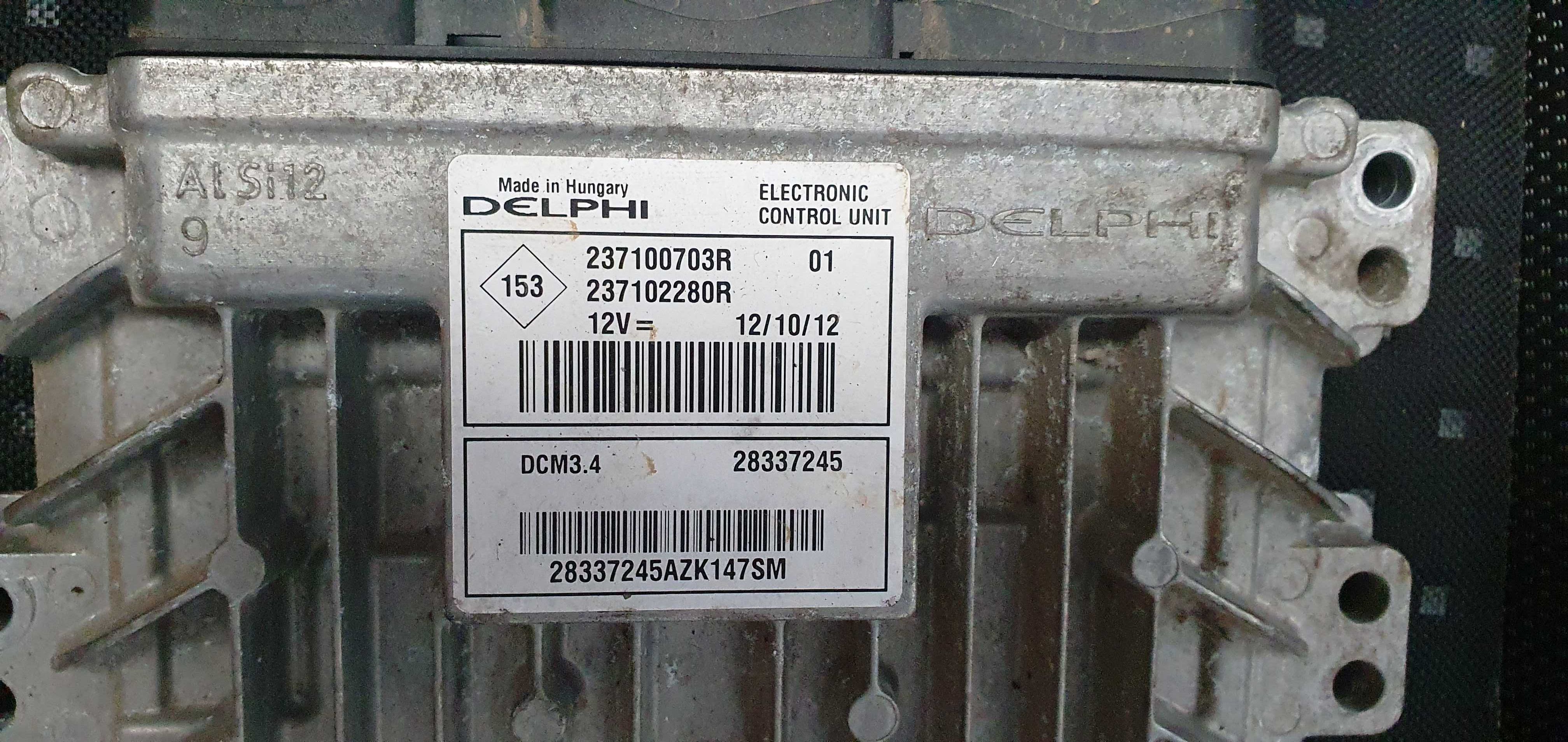 Kit pornire Dacia euro 5 - 1.5 dci DELPHI - 237100703R, 237102280R