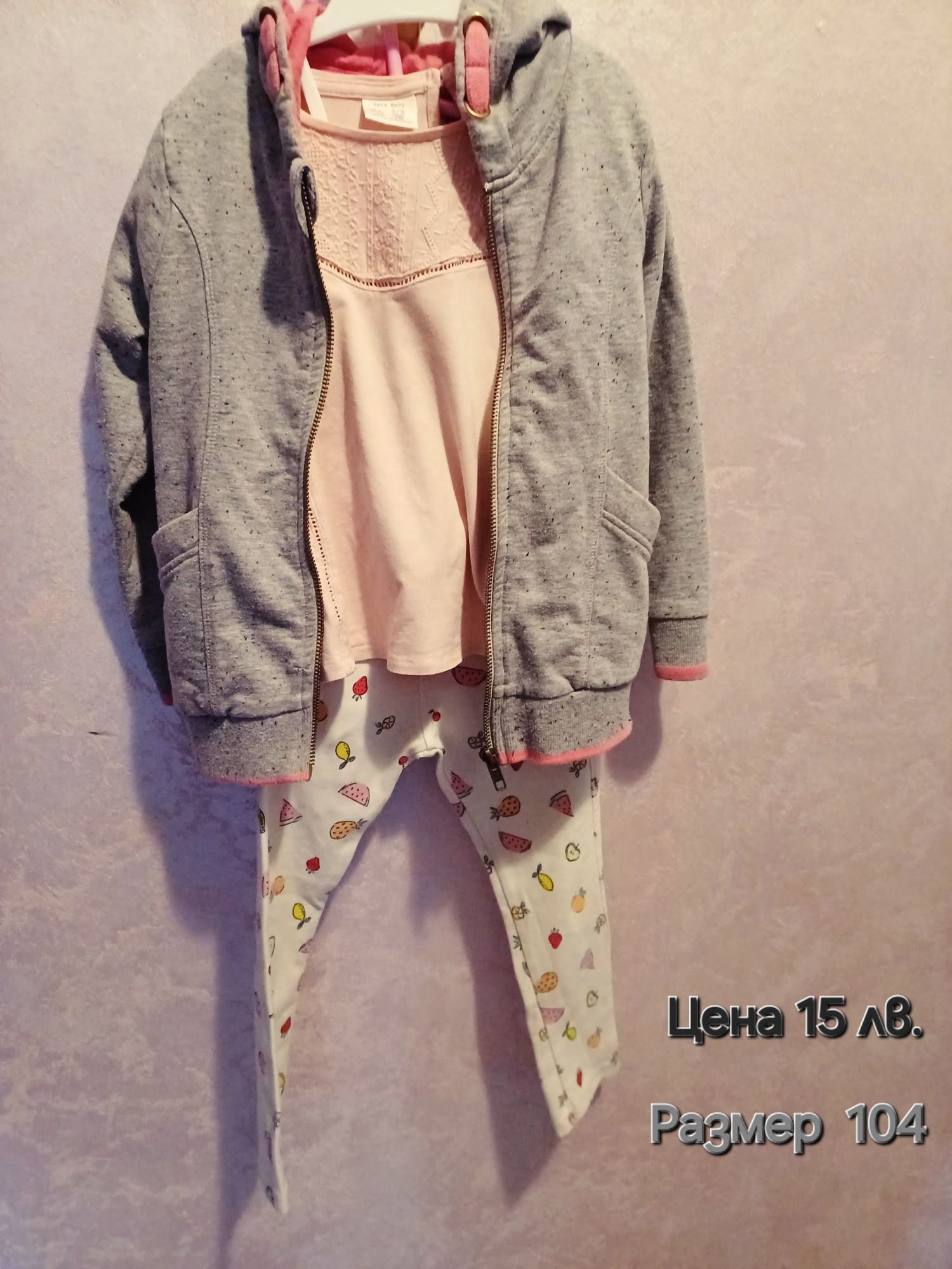 Няколко сета за момиченце, Размери 98/104 и 104/110