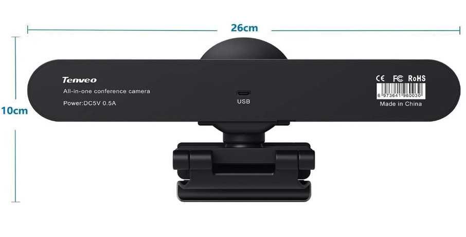 Конферентна уеб камера Tenveo VA200 Pro, 1080P FHD