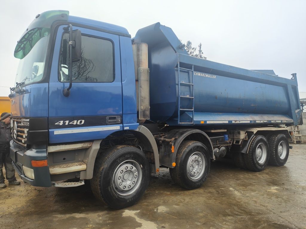 Vând Autobasculante Mercedes 1824. Actros 4141, Renault Kerax 370 DCI.