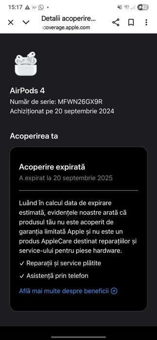 Airpods 4 calitate premium