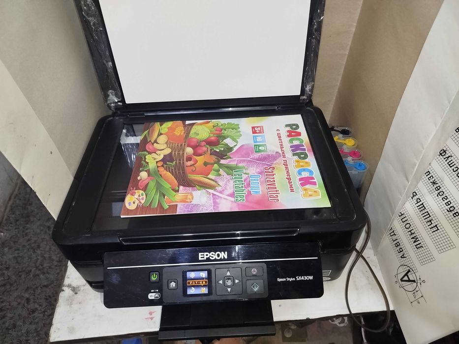 Epson SX430wi fi Printer skaner kopiya
