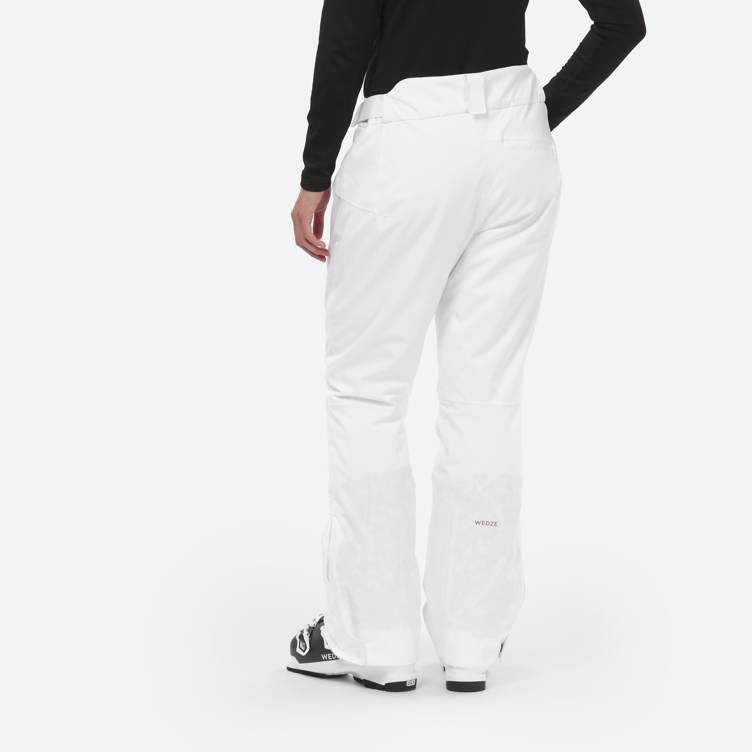 Pantalon schi Călduros 580 Alb Damă - produs resigilat (nou) Decathlon