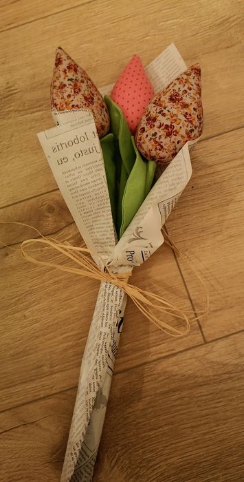 Лалета/ Текстилни лалета/Цветя/Декорация/Лалета Tilda