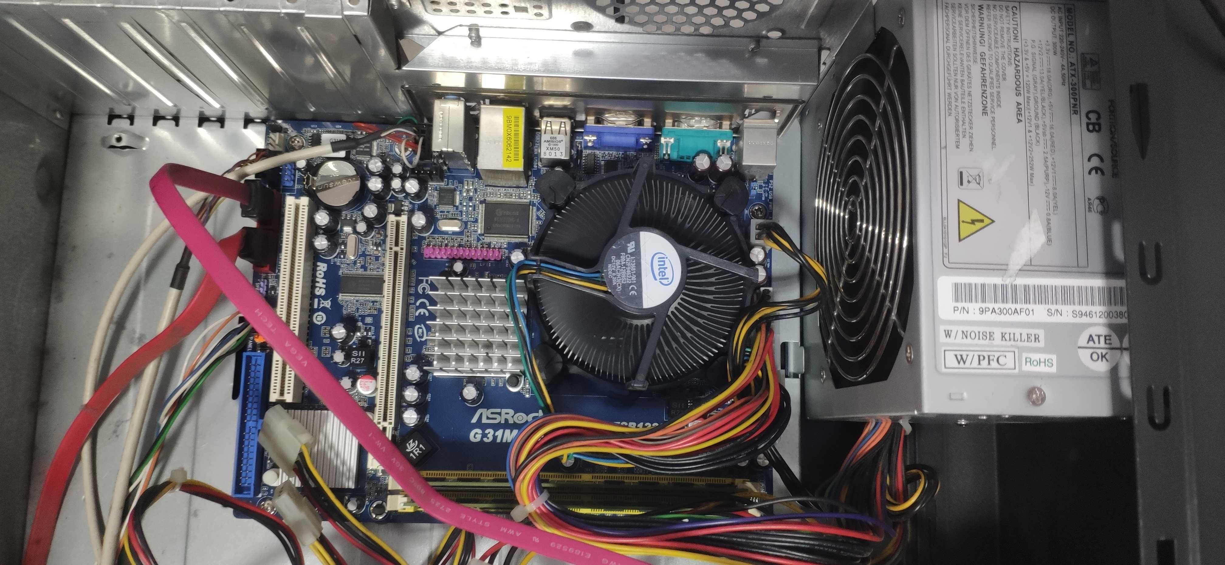 компютърна конфигурация Pentium E530 2.6GHZ/4GB RAM/750GB HDD/DVD-RW