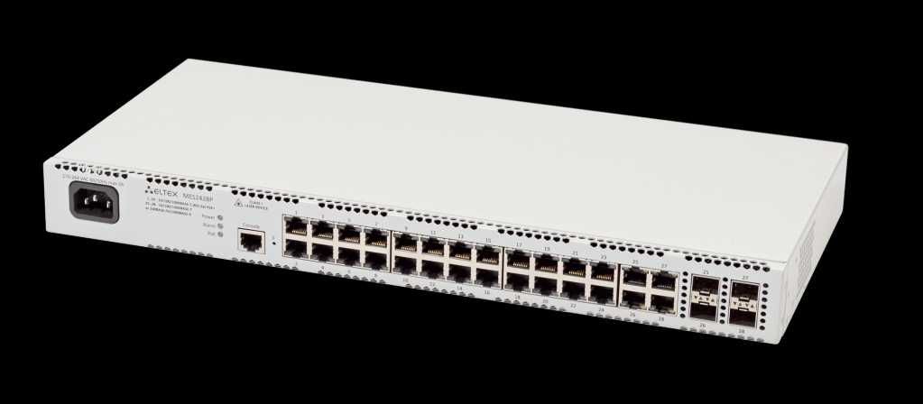 PoE Switch - Коммутатор Свитч Eltex MES2428P 24 port порт