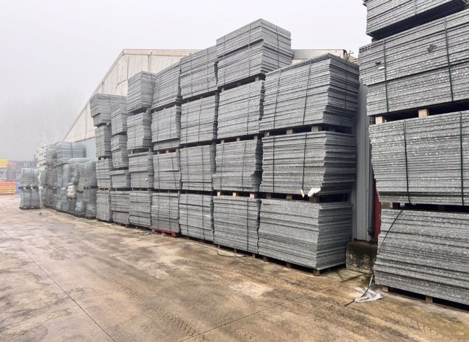 Grătare zincate galvanizate