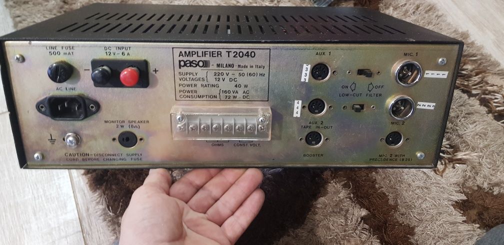Amplificator  t2040