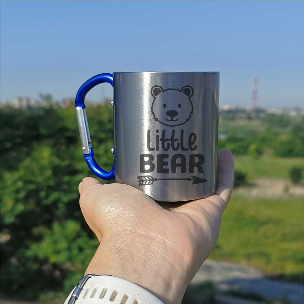 Cana Cadou Personalizata pentru Copii - Little Bear