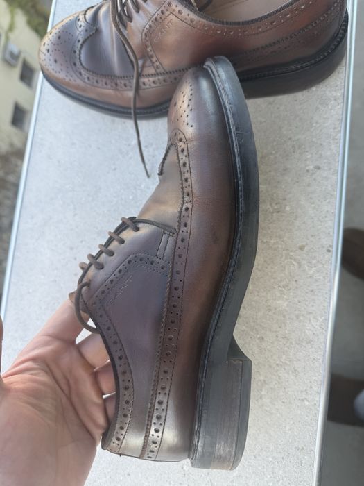 Кожени обувки Gant 43