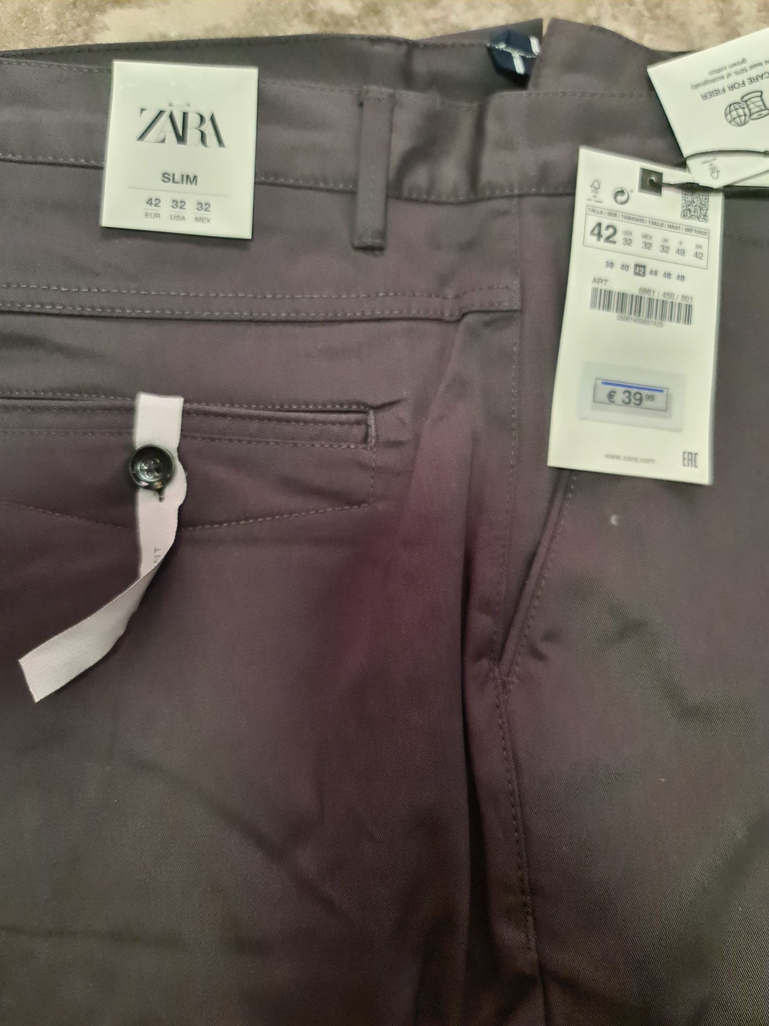 Pantaloni casual bărbați Zara