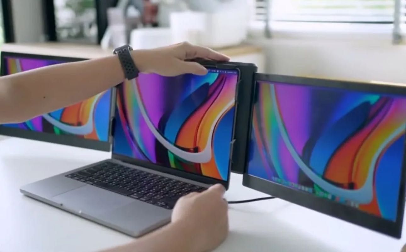 S2 Laptop Monitor Extender – Noutbuk uchun qo‘shimcha ekran