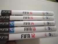 5 jocuri FIFA 15,16,.. PlayStation 3 toate la pachet la prețul de 70 l