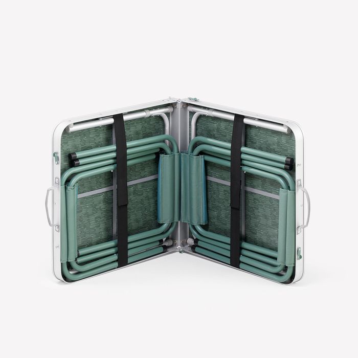 Masă Pliabilă Camping cu 4 scaune 4-6 - produs resigilat Decathlon