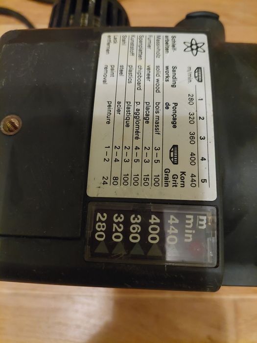 Masina slefuit Șlefuitor cu bandă Holzher 2423, 1400watt