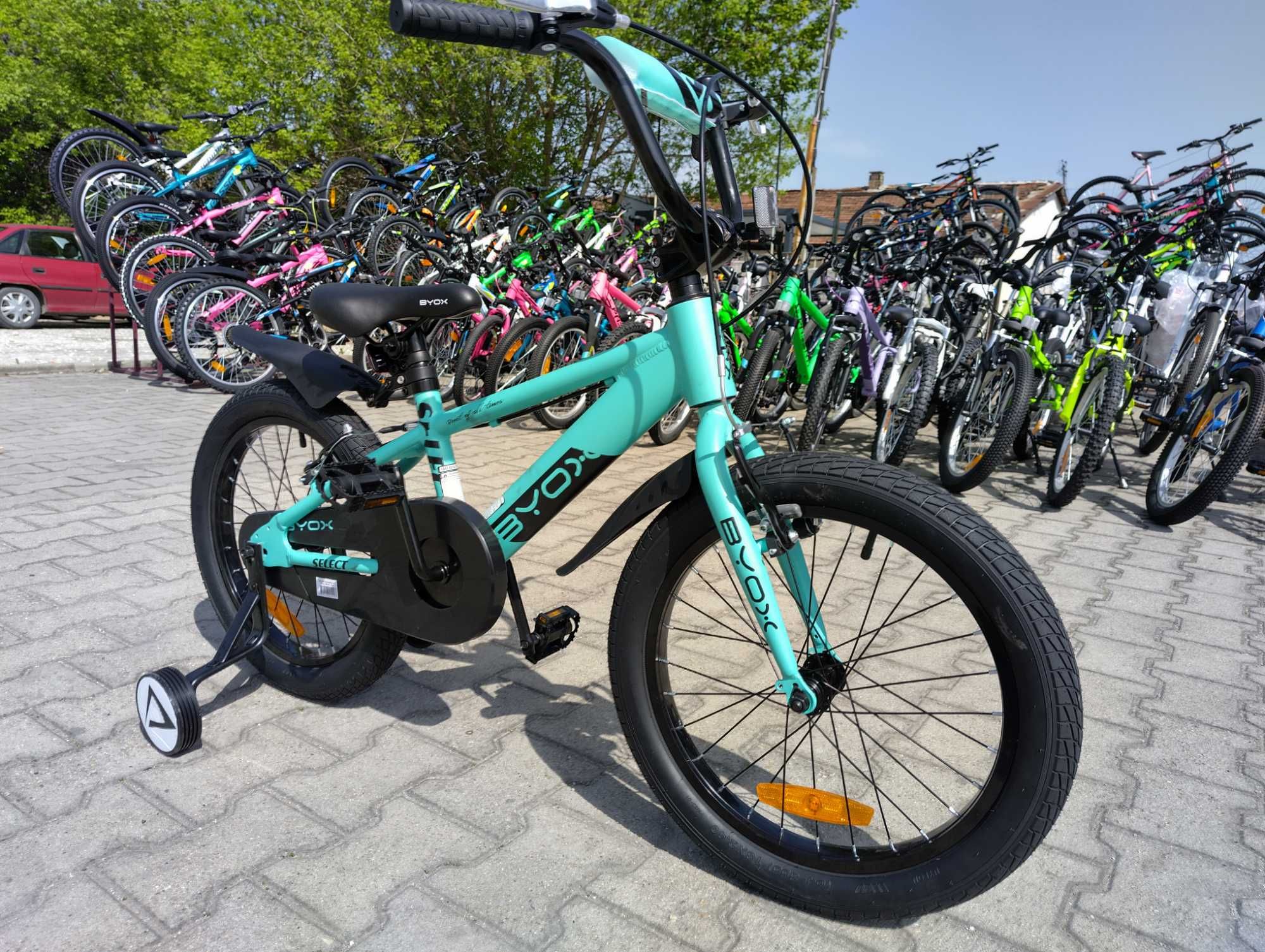 BYOX Алуминиев велосипед 18" SELECT mint