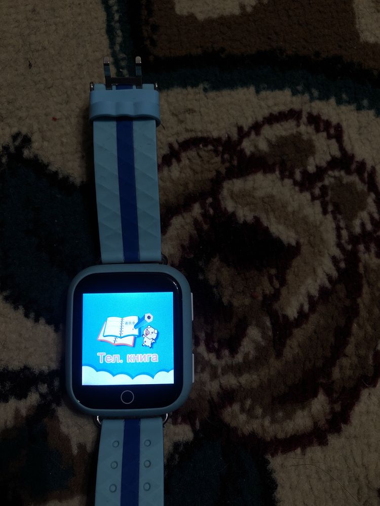 Wonlex: Умные часы smart baby watch Q750 голубые