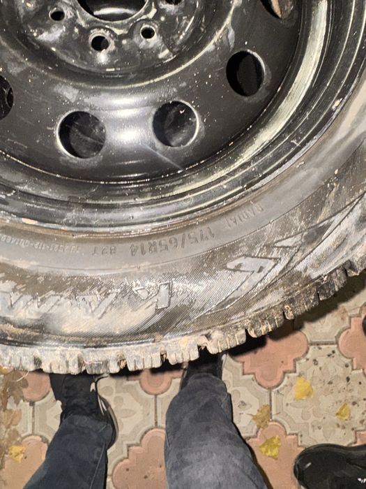 Колеса в сборе р14 шипы