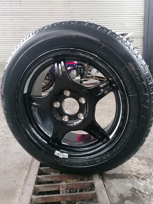 Продам резервна гума с джанта  за Мерцедес  205/55/16  7×16 H2 ET37