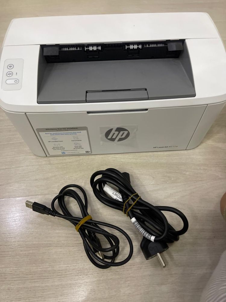 Лазерный Принтер HP LaserJet M111W (Wi-Fi, черно-белая печать)