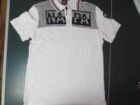 Tricou Napapijri, masura XXL,3 nasturi, 100%Bumbac, stare f. buna