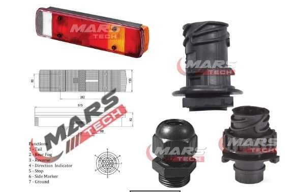 Lampa Spate Stop Scania 114-124 cu plafon 1996+/Livrare gratuita