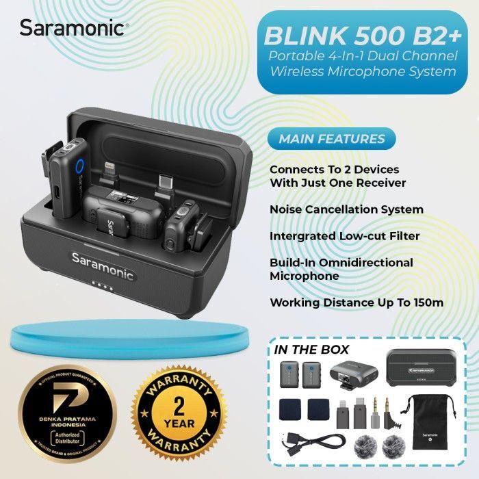 Mikrafon Saramonic blink500 b2+ new model микрафон петличка новый моде