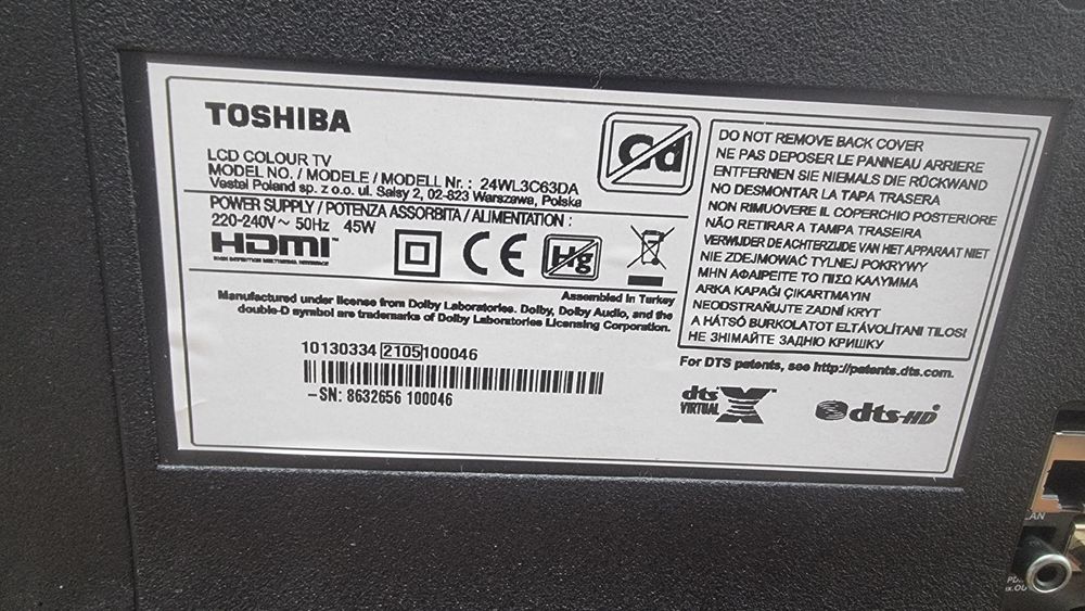 TV Smart Toshiba 60 cm