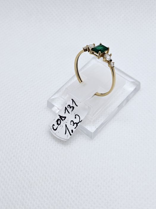 Vand inel dama din aur 14 k 1.32 g cod 131