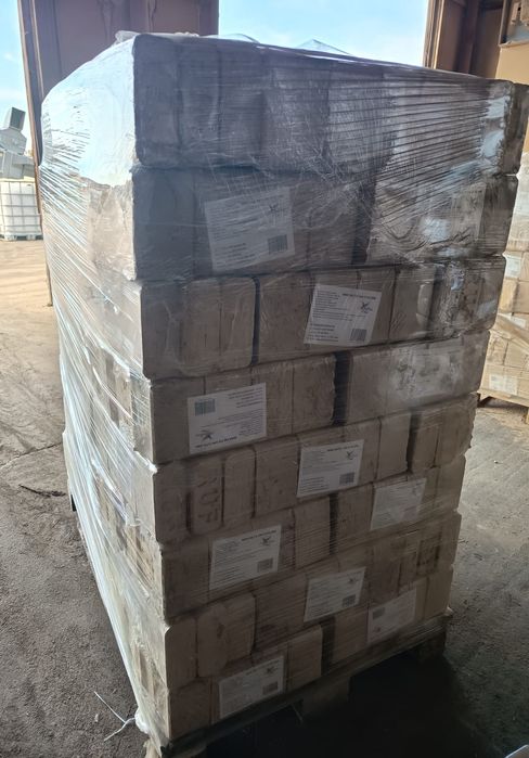 BRICHETE RUF STEJAR  1000 kg/1 palet