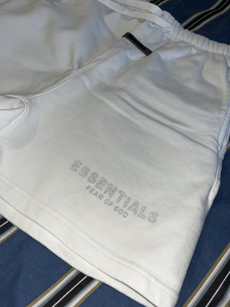 Pantaloni Scurti Essentials White