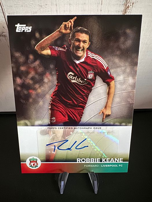 Topps / Liverpool / Комплект карти / Номерирани / Автографи / Relic
