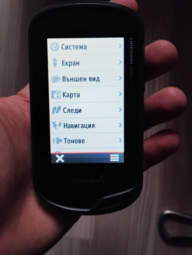GPS навигация Garmin Oregon 600t