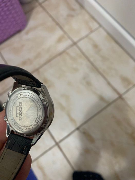 Ceas damă DOXA / Quartz / Cronograph / ca nou