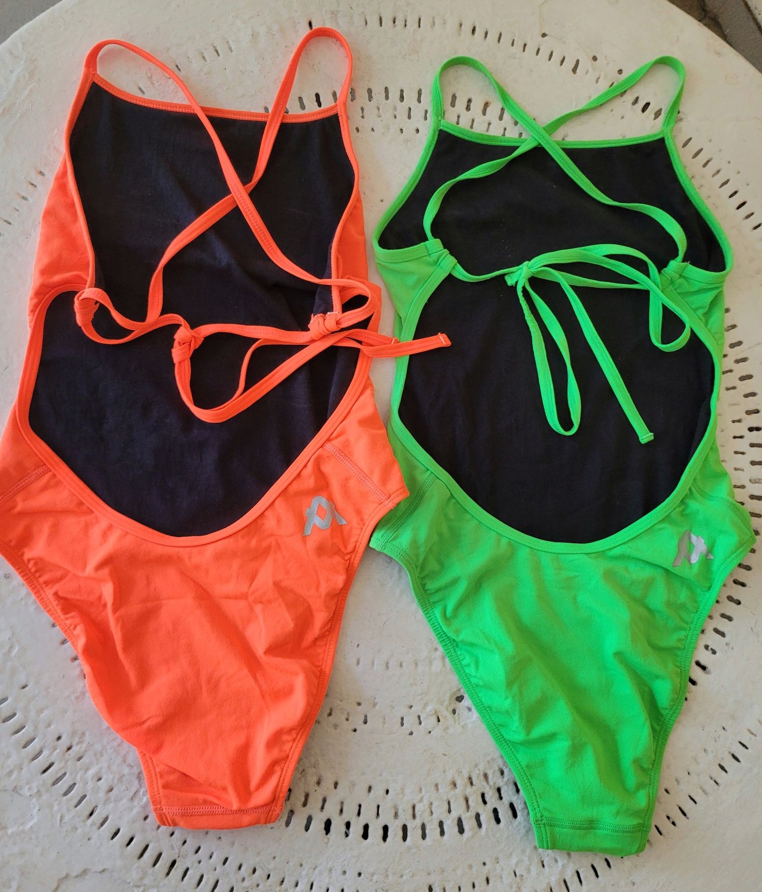 Цели бански за плуване неонови Amanzi arena speedo